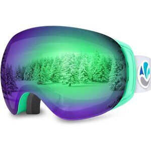 Ski Goggles, Snowboard Goggles - Frameless Interchangeable Lens